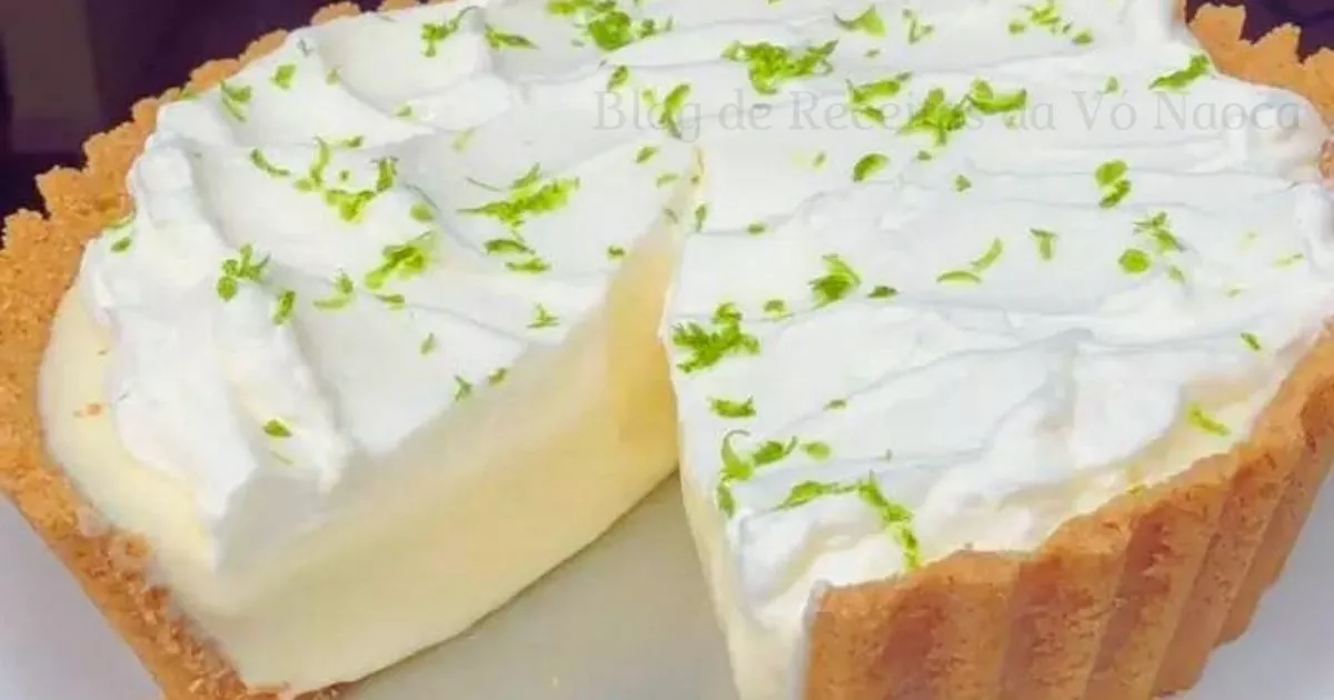 Sobremesas: Torta de Limão