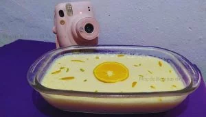 Receita de Mousse de Laranja Rápida de Liquidificador