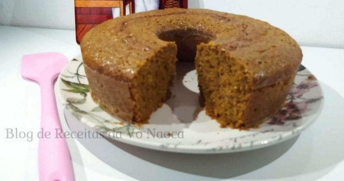 Bolo de Milho sem Glúten e sem Lactose