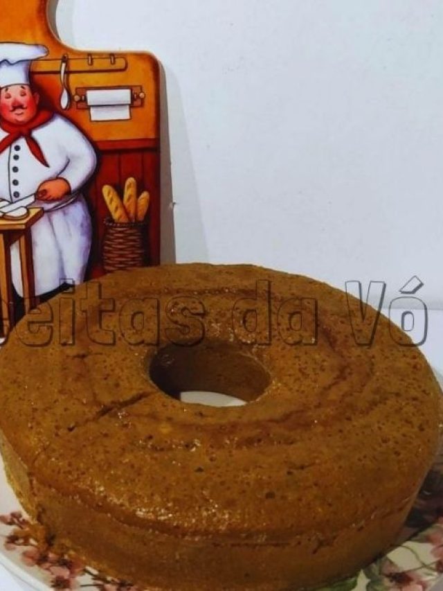 O blog da vó Naoca trouxe uma receita de bolo para os intolerantes a glúten...