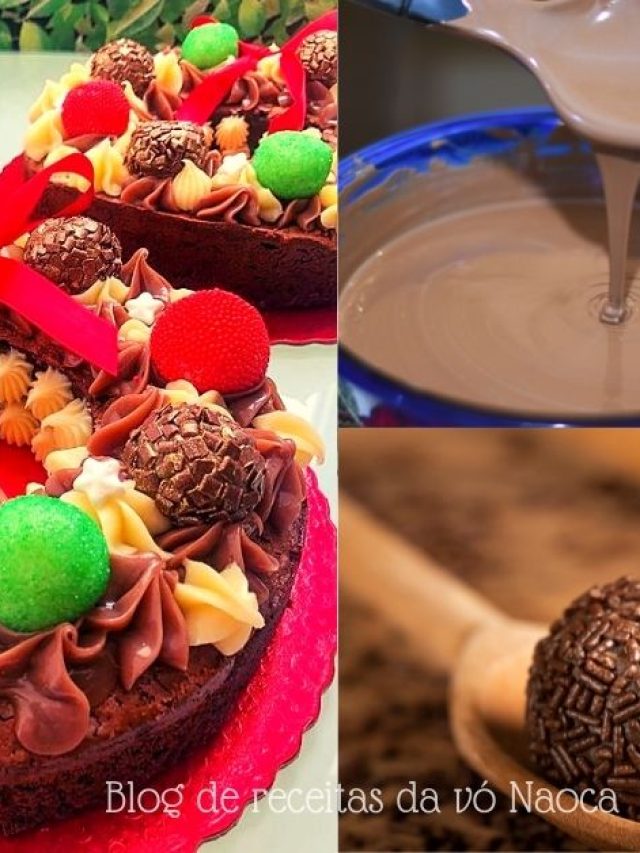 Está em busca de uma Receita de Bolo Guirlanda de Natal Chocolícia para o seu...
