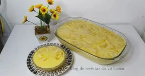 Receita de Mousse de Abacaxi da Fruta