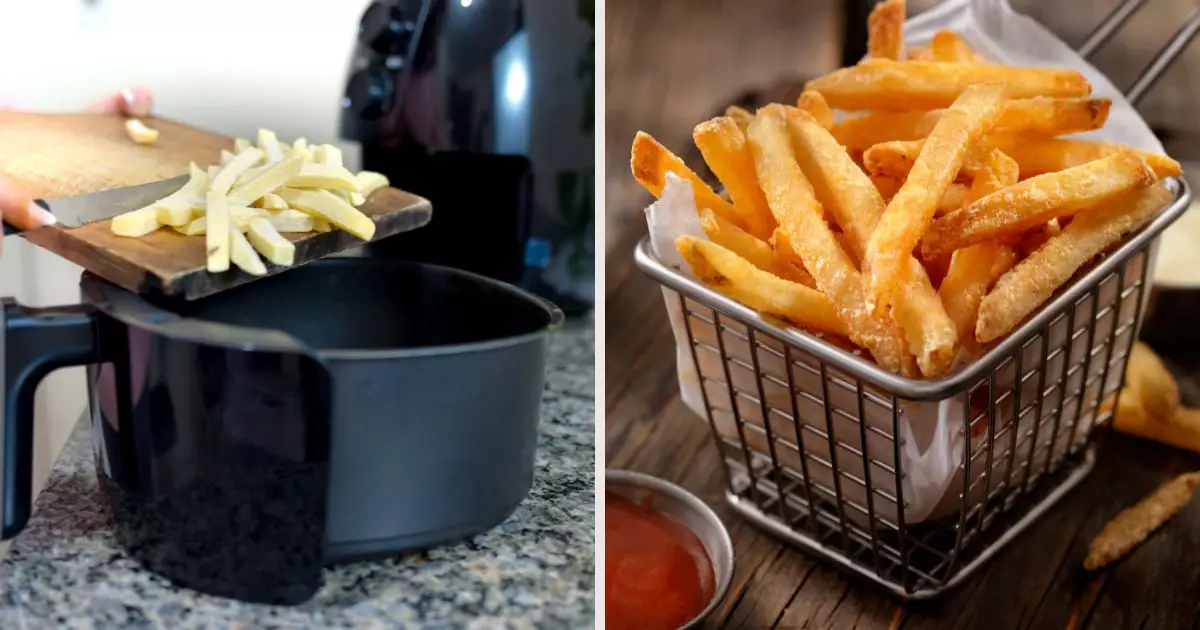 Hoje o blog Naoca te ensina como fazer batata frita na airfryer de uma forma...