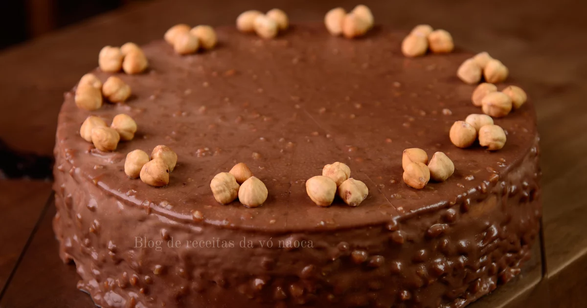 Bolos: Bolo de Ninho com Nutella