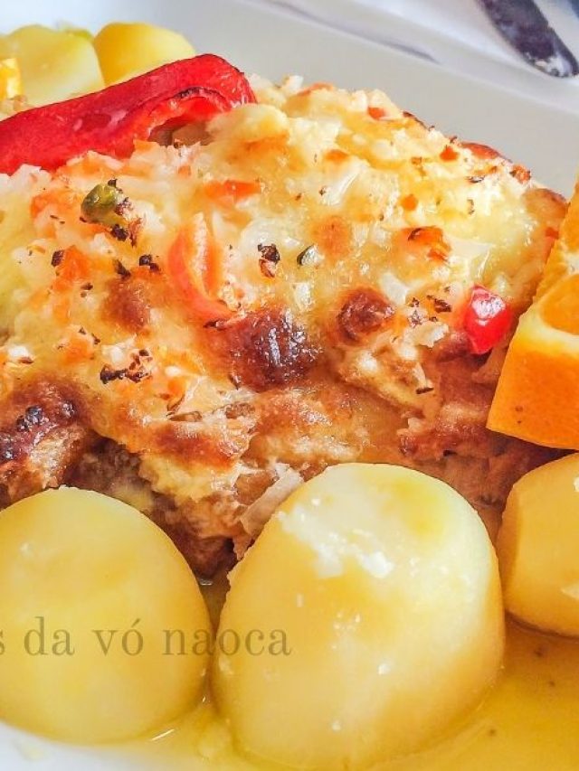 O blog trouxe essa deliciosa receita de Lombo de Bacalhau Assado no Azeite com Batatas...