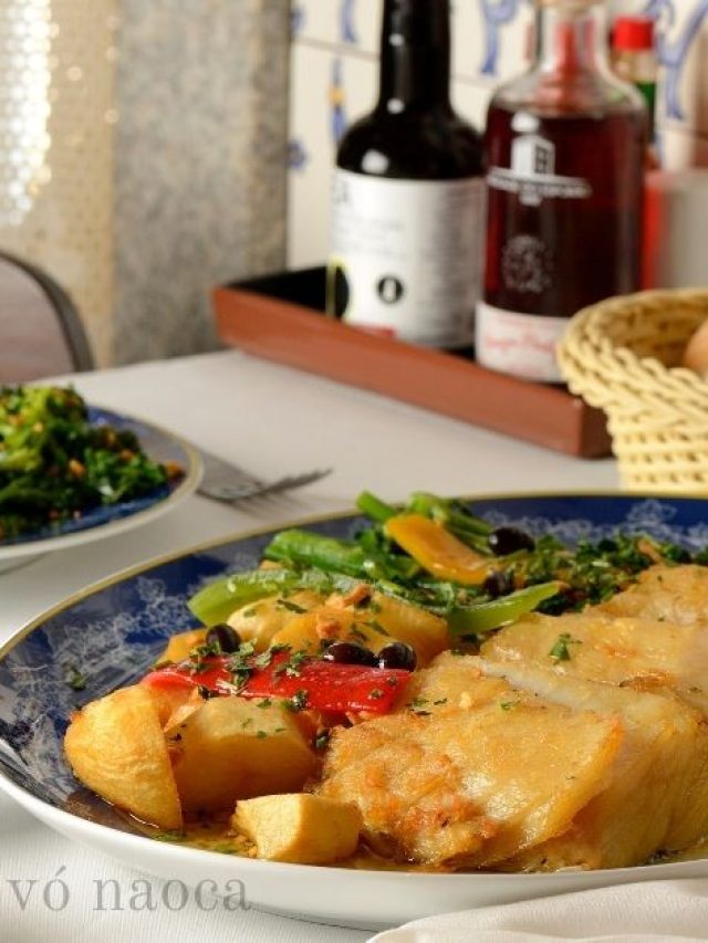 O blog trouxe essa deliciosa receita de Lombo de Bacalhau Assado no Azeite para você...