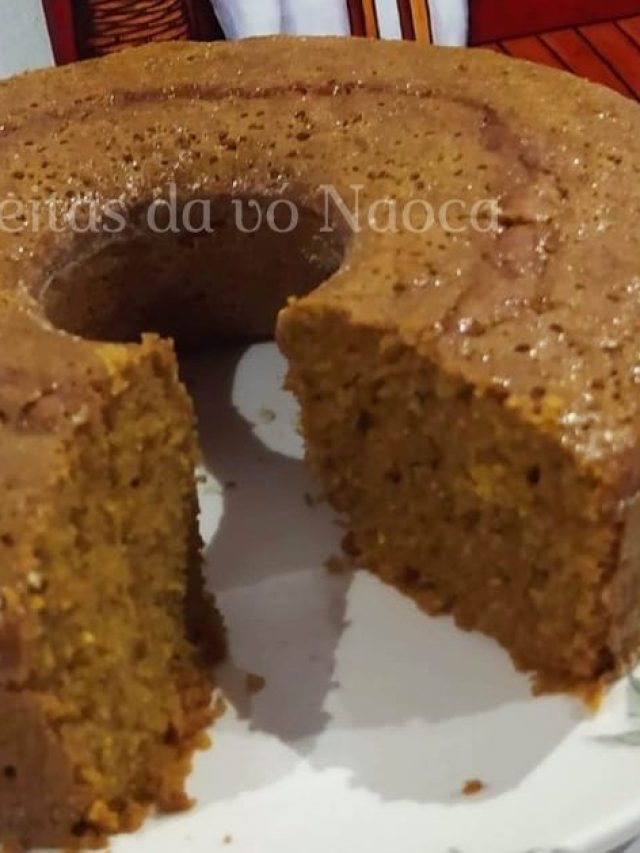 Vem fazer bolo de milho com açúcar mascavo....