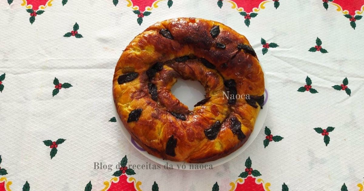 Natal: Receita de Rosca Caseira da Vó Naoca