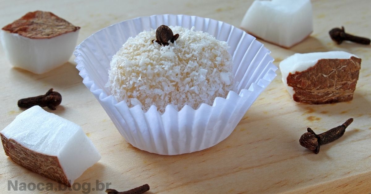 Fazer Docinho de Beijinho para Diabéticos é algo que muitas pessoas pensam ser impossível. Mas...