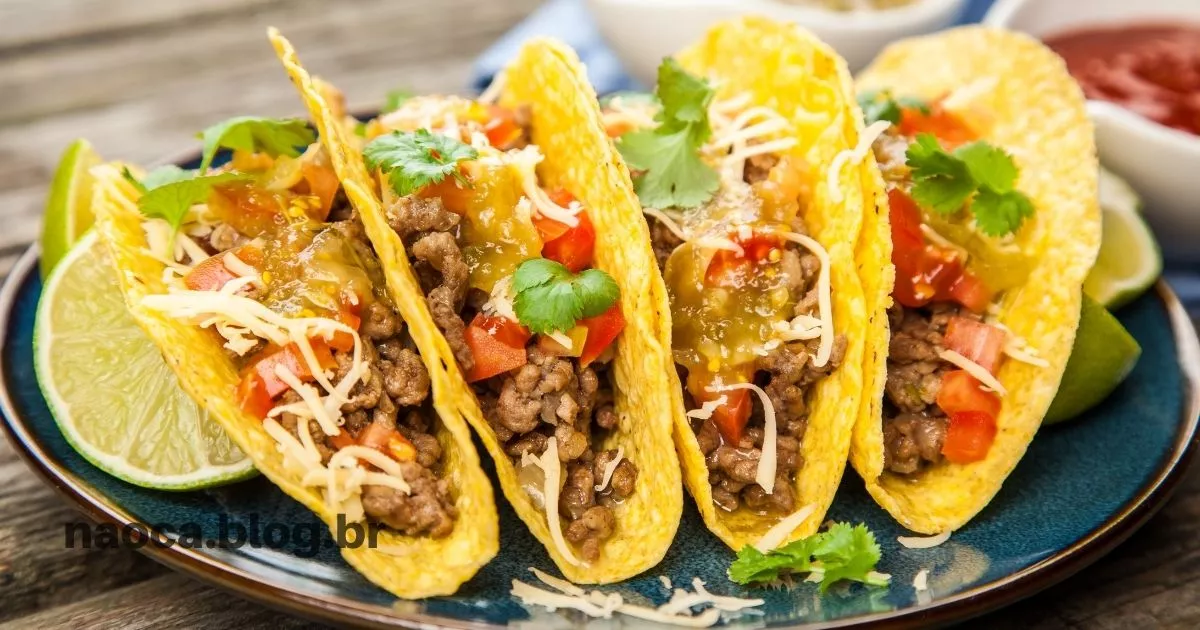 O blog da vó naoca trouxe Tacos Mexicanos Fácil e Rápido, é uma receita para...