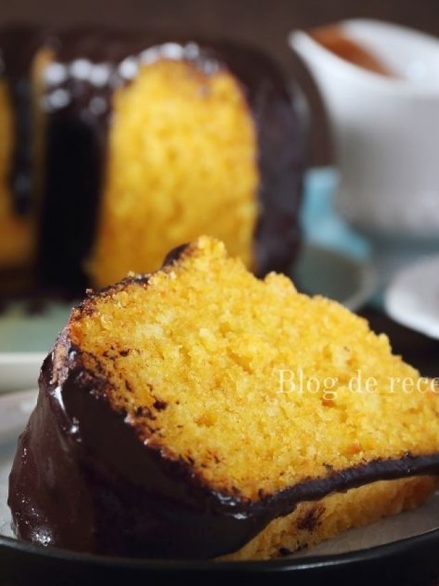 A vovó naoca trouxe uma receita de Bolo de Cenoura com Nutella daqueles que derrete...
