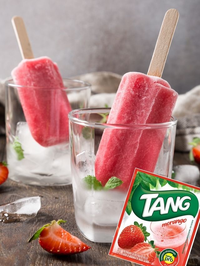 O Mais Prático Picolé de Tang de Morango. É  simples e fácil.  Além...