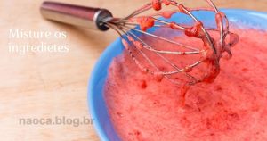 Sorvete de gelatina com 3 ingredientes