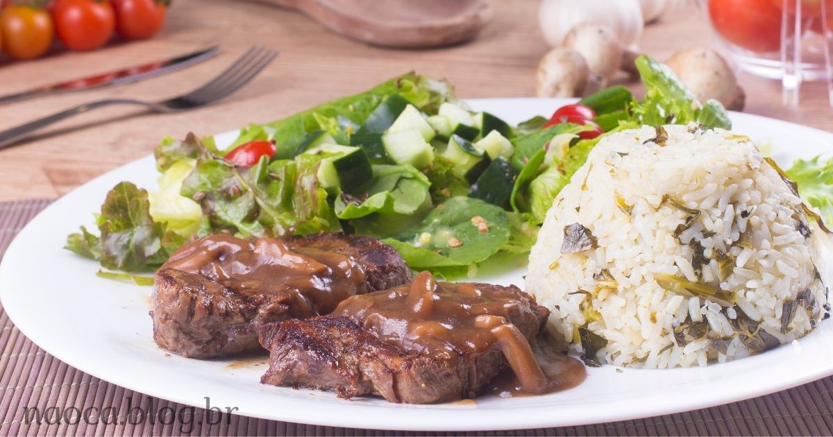 Carnes: Carne ao Molho Madeira