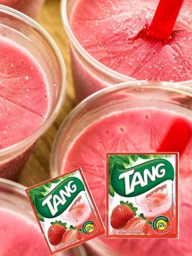 Aprenda picolé fácil feito com tang de morango. Uma receita maravilhosa que o picolé fica...