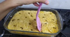 Fricassê de Frango Simples com Requeijão e Batata Palha