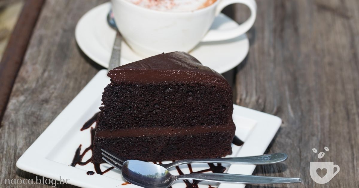 Bolos: Bolo de Café com Chocolate