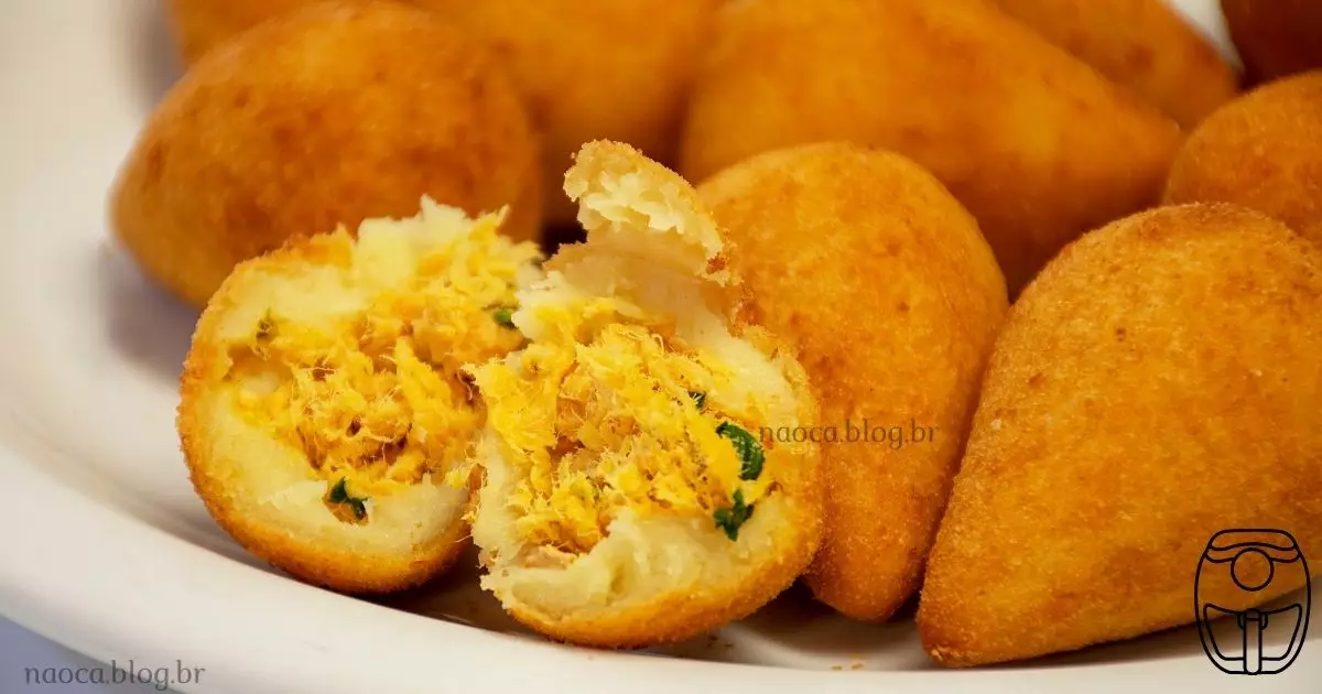 Air Fryer: Coxinha Frita na Air Fryer