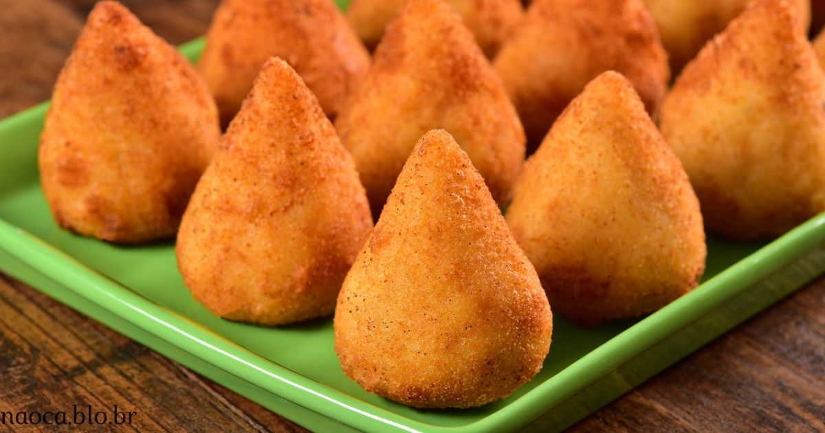 Saudável: Coxinha de Batata Doce Fit