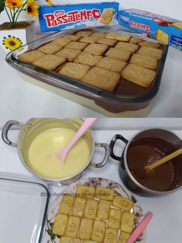 Eu quero esse pavê a sobremesa de domingo! Acompanhe...