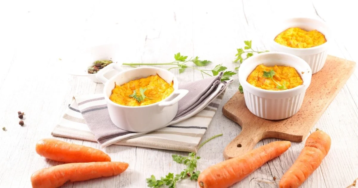 Saudável: Suflê de Cenoura
