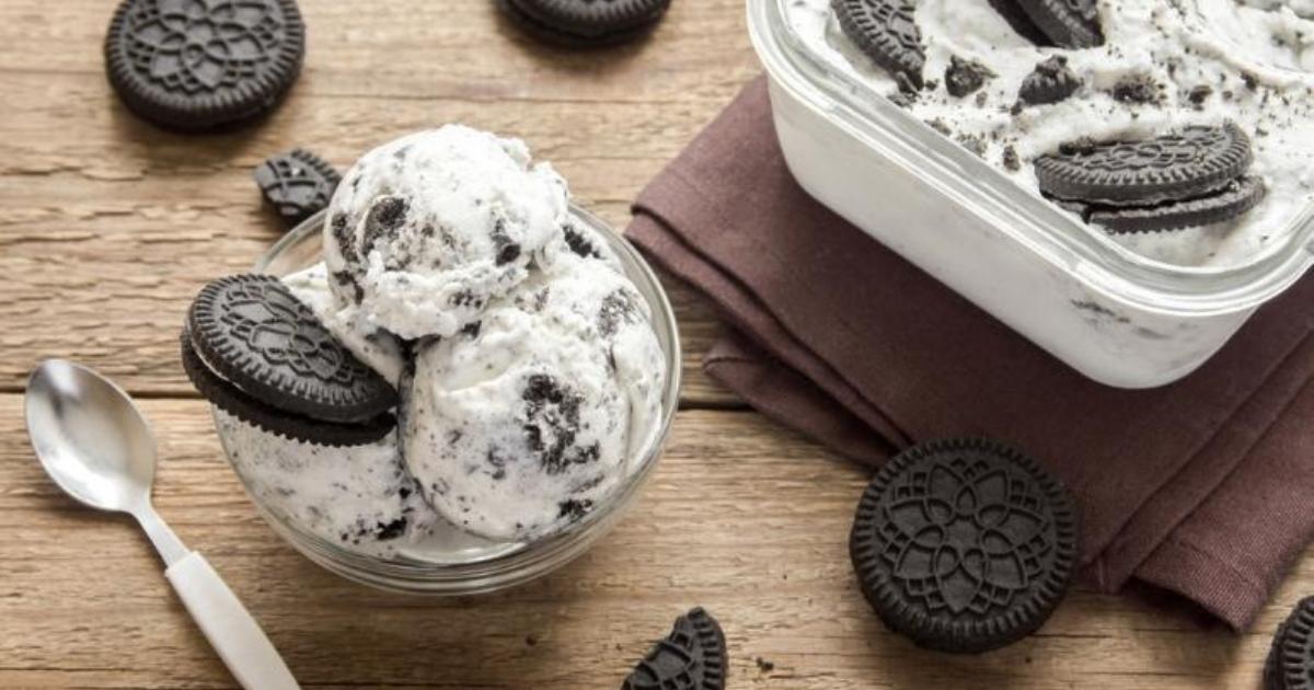 Sobremesas: Sorvete de Oreo