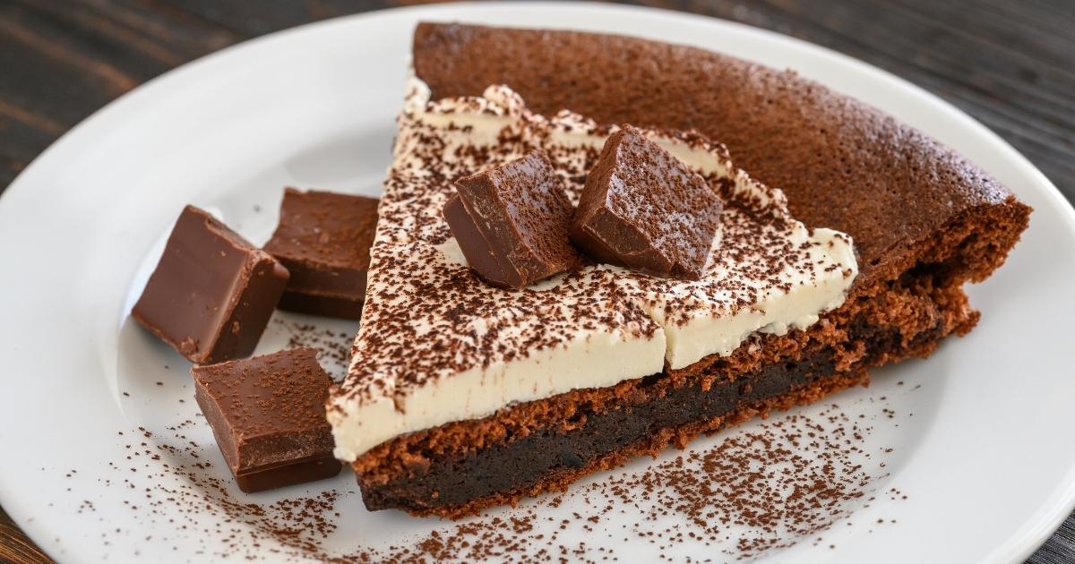 Fazer essa torta gelada de chocolate dura em médias uns 20 minutos de preparo e...