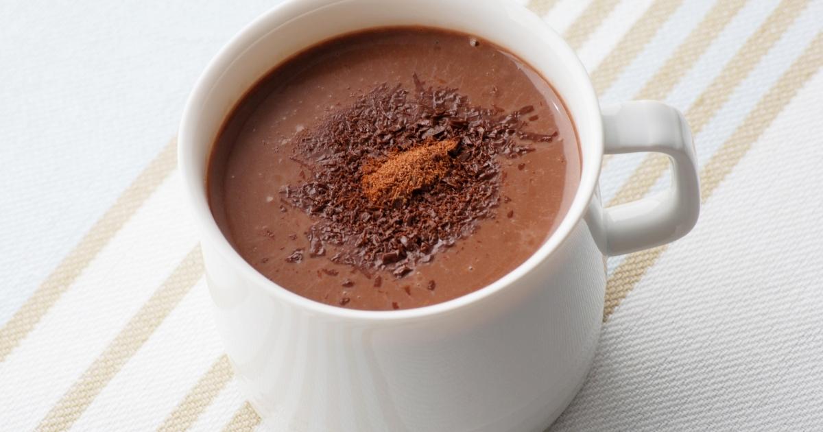 Bebidas: Chocolate Quente Cremoso