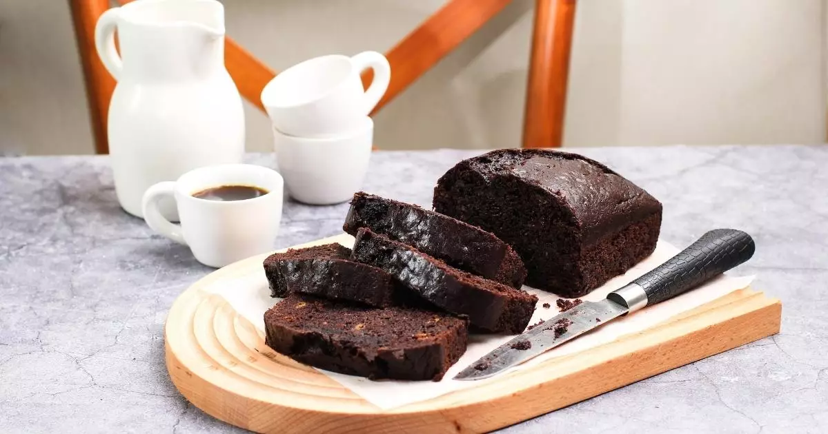 Saudável: Bolo de Chocolate com 3 Ingredientes