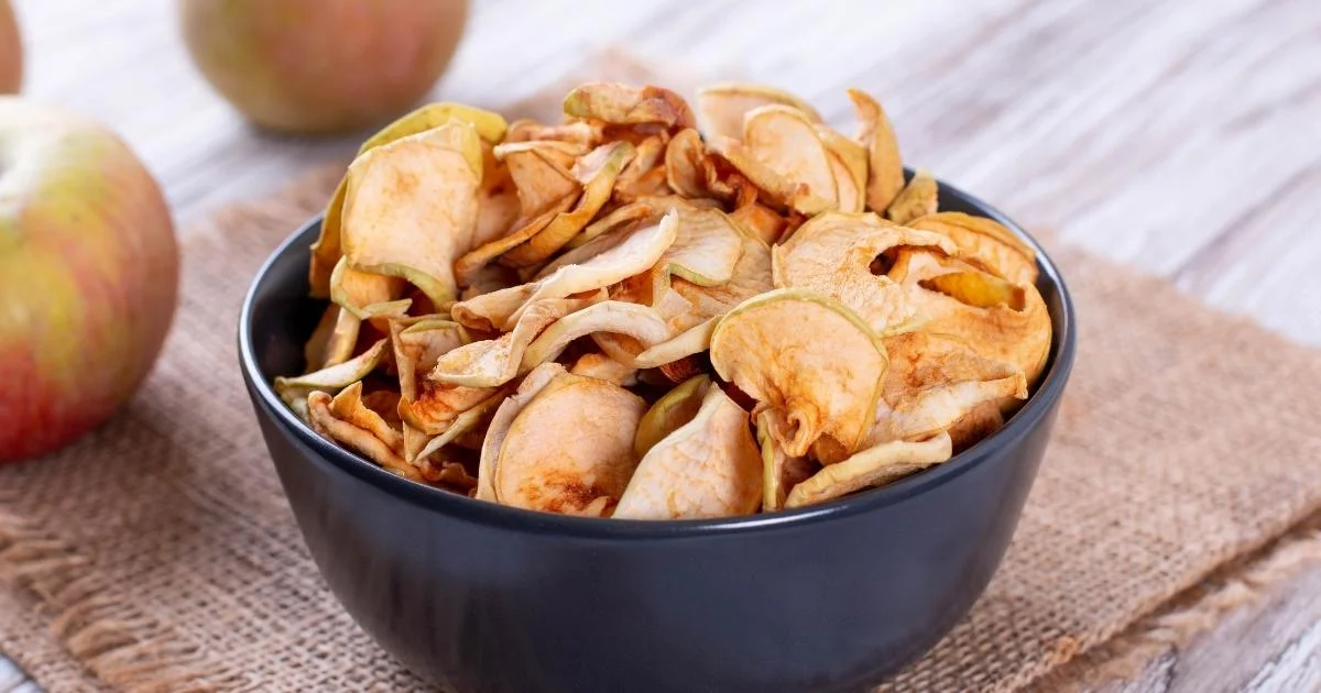 Air Fryer: Chips de Maçã na Air Fryer