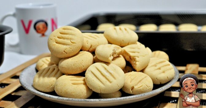 Biscoitos: Biscoito de Maizena com 3 Ingredientes