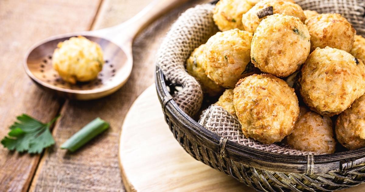 Air Fryer: Bolinho de Batata na Airfryer