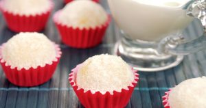 Brigadeiro de chocolate branco