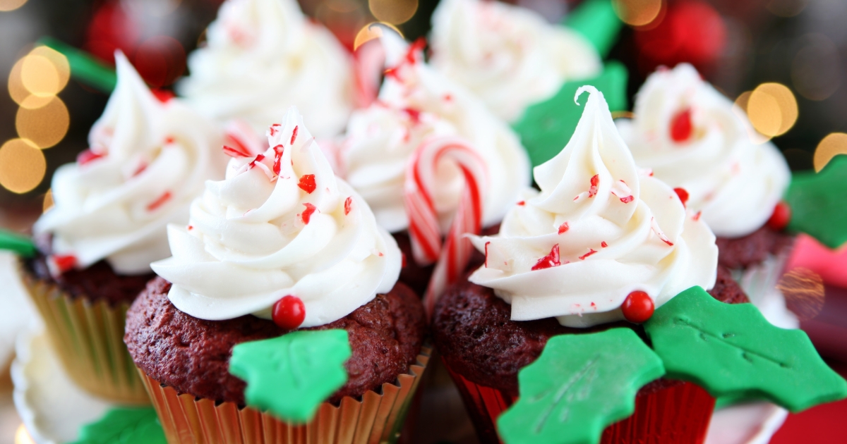 Natal: Cupcake de Natal