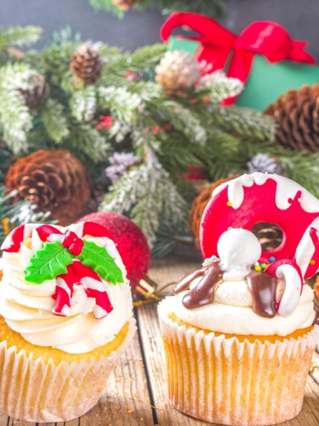 Vem fazer cupcake de natal para arrasar na sua ceia do natal com a família....