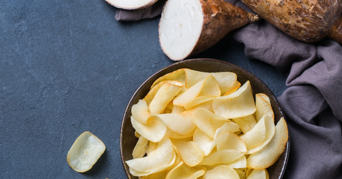 Air Fryer: Chips de Mandioca na Airfryer