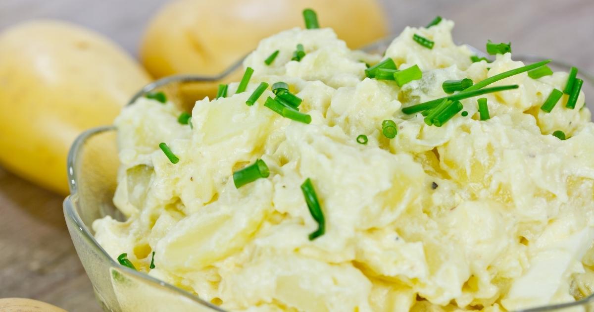 Saladas: Maionese de batata