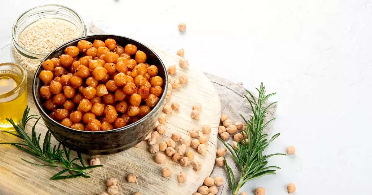 Venha aprender a fazer um delicioso snack de grão de bico na airfryer. Eu adoro...