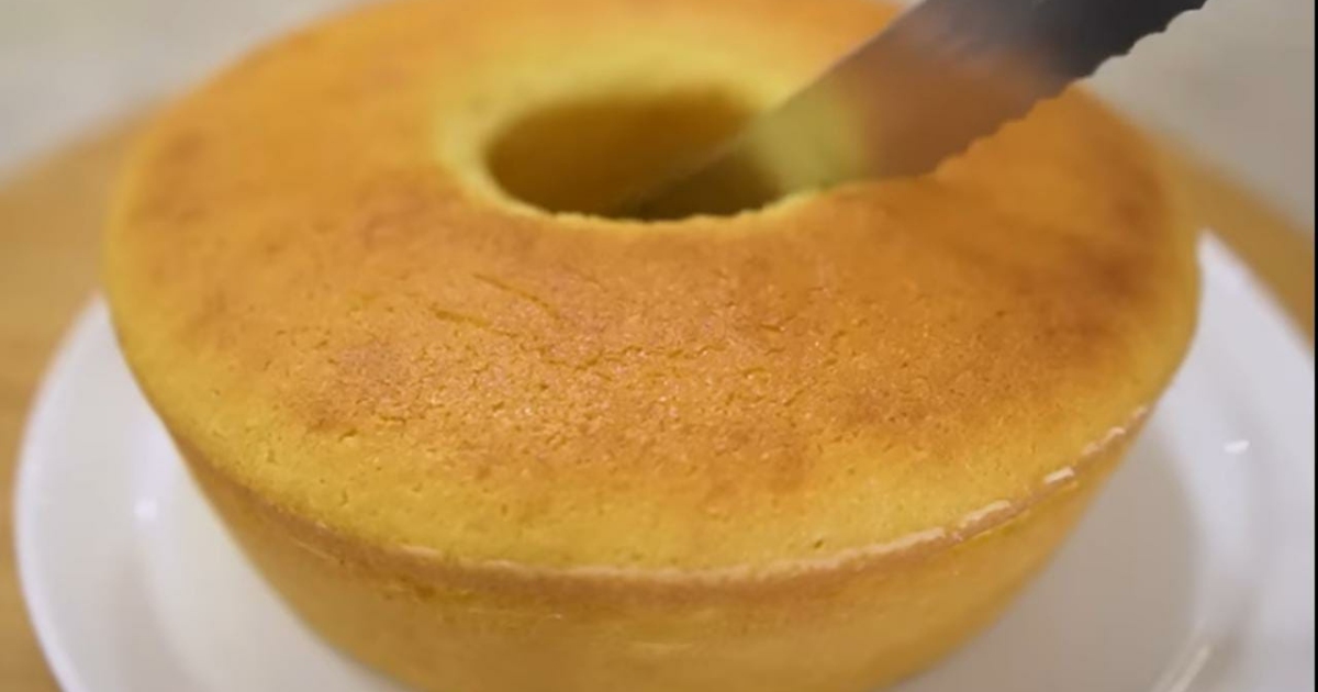 Bolos: Bolo de Leite Condensado