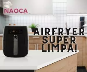 como limpar a airfryer