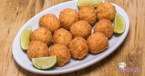 bolinho de peixe na airfryer