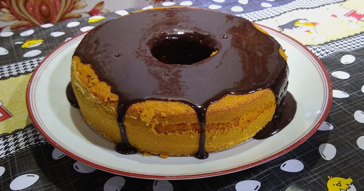 Bolos: Bolo de Cenoura com Maizena