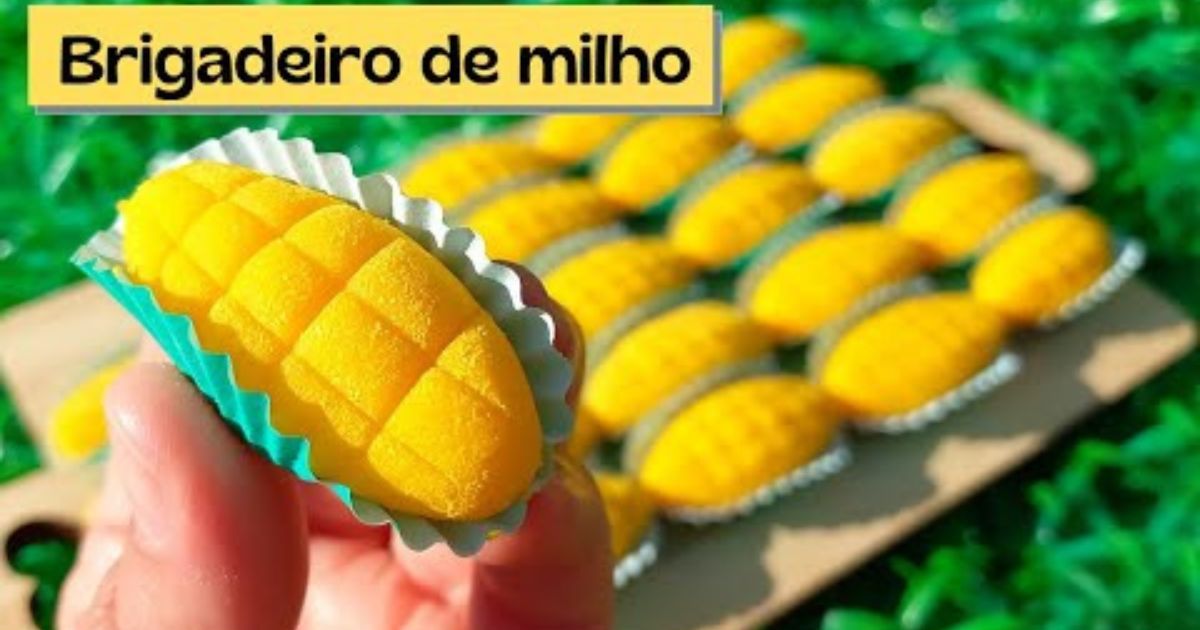 Festa Junina: Brigadeiro de Milho