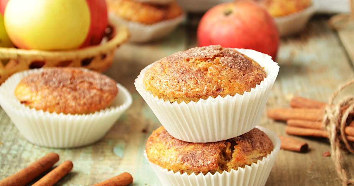 Bolos: Bolinho de Maçã