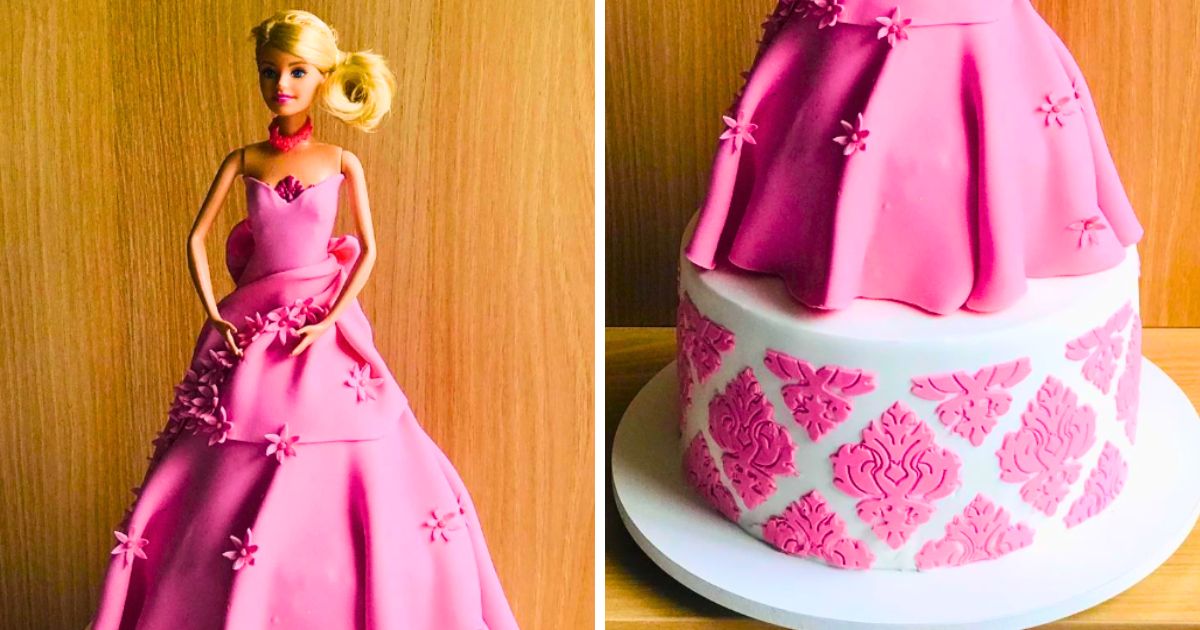 Aprenda como fazer Bolo da Barbie, uma receita especial perfeita para celebrações. Siga o passo...