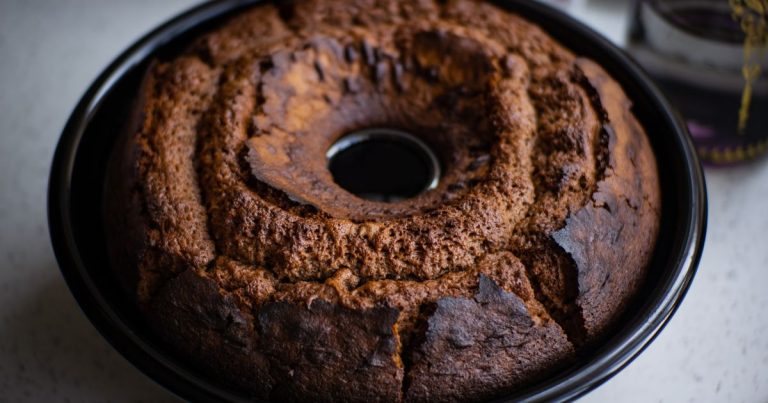 Bolo de chocolate de liquidificador