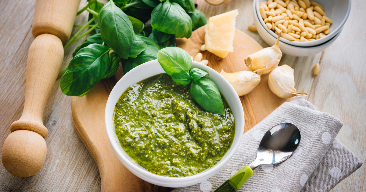 Molhos: Molho Pesto