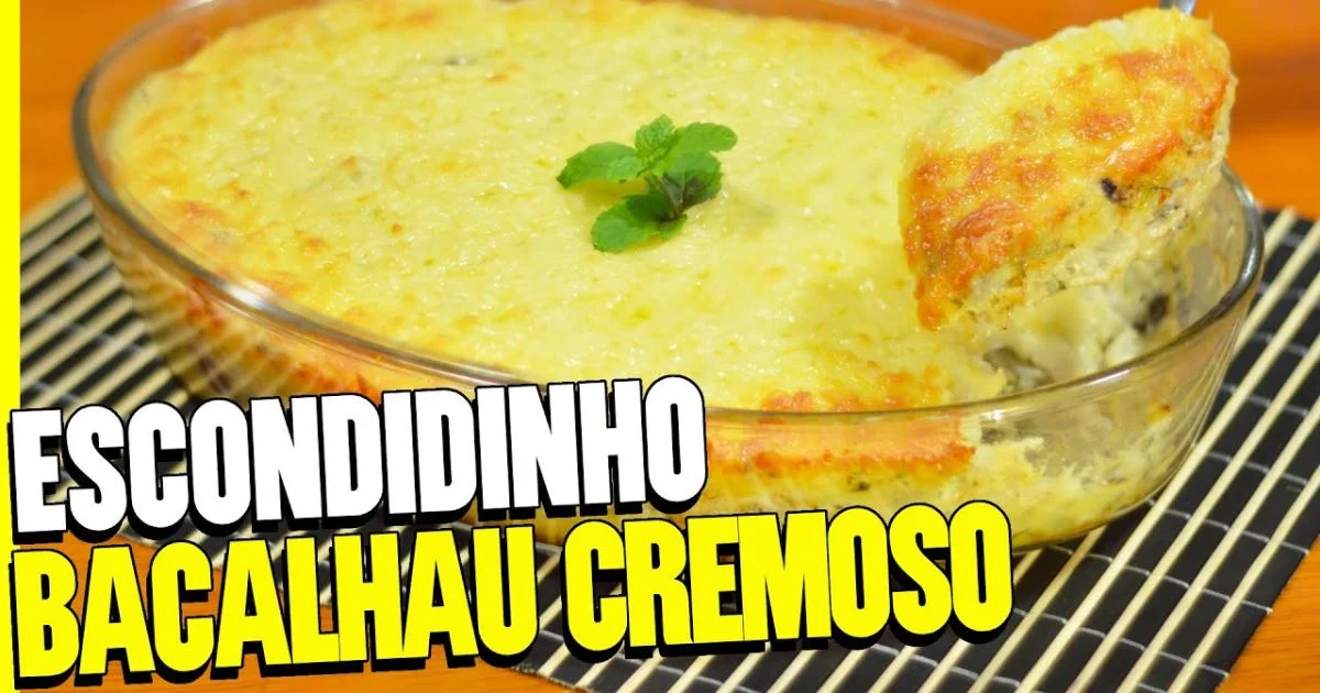 Especiais: Escondidinho de Bacalhau