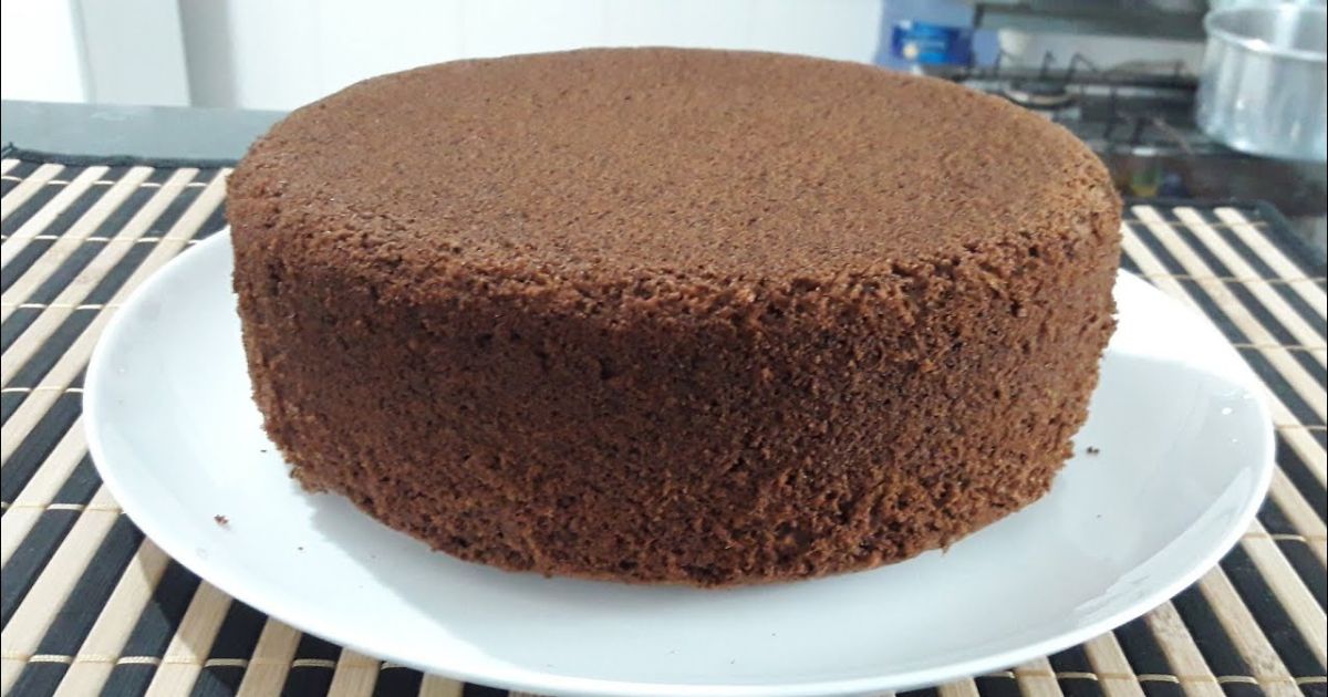 Bolo de Chocolate para Rechear