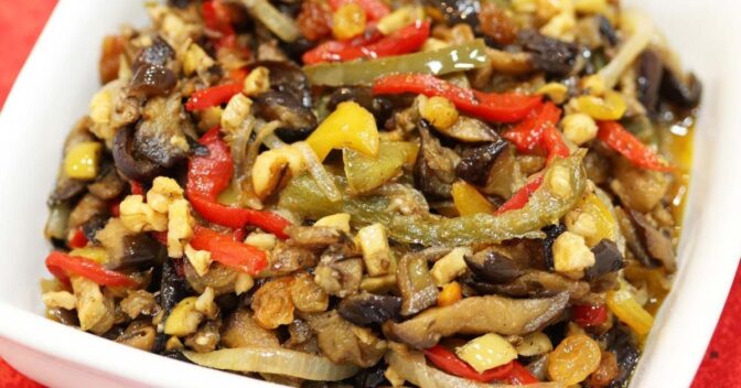 Especiais: Caponata de Berinjela: Só Jogar tudo na Panela, Simples e Rápido!